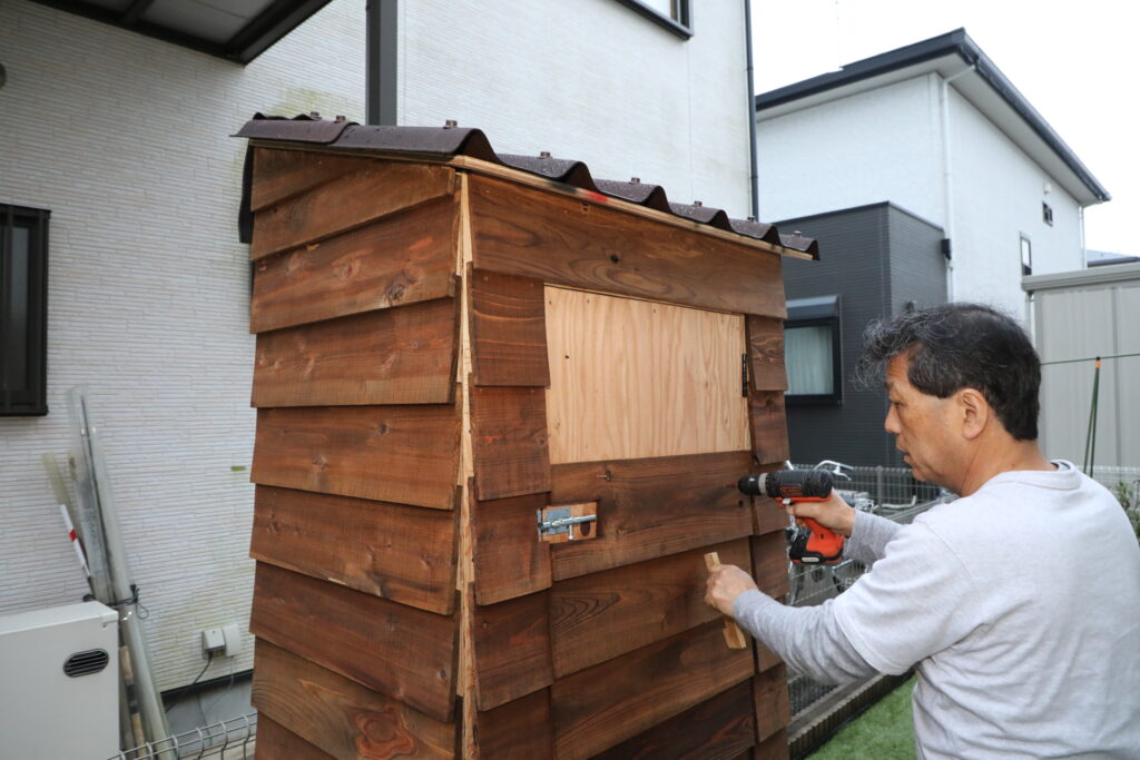 ２×４工法で作るガーデンシェッド