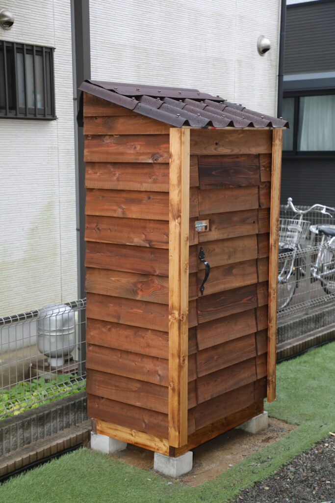 ２×４工法で作るガーデンシェッド