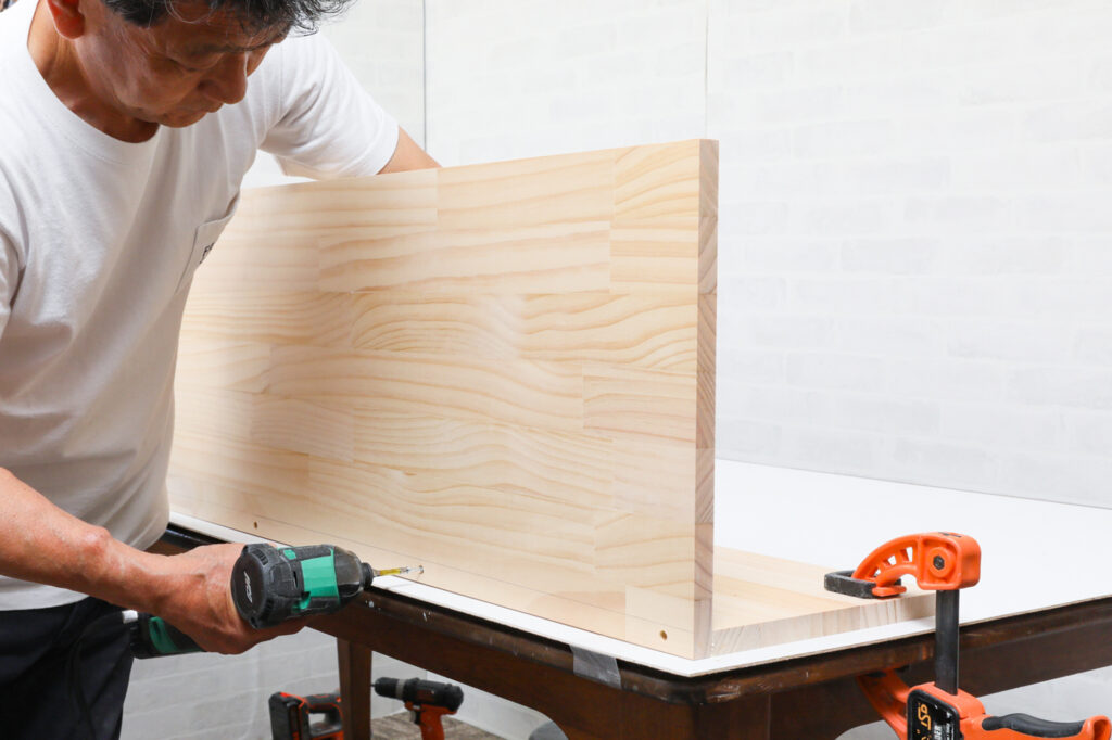 すき間収納ラックの作り方