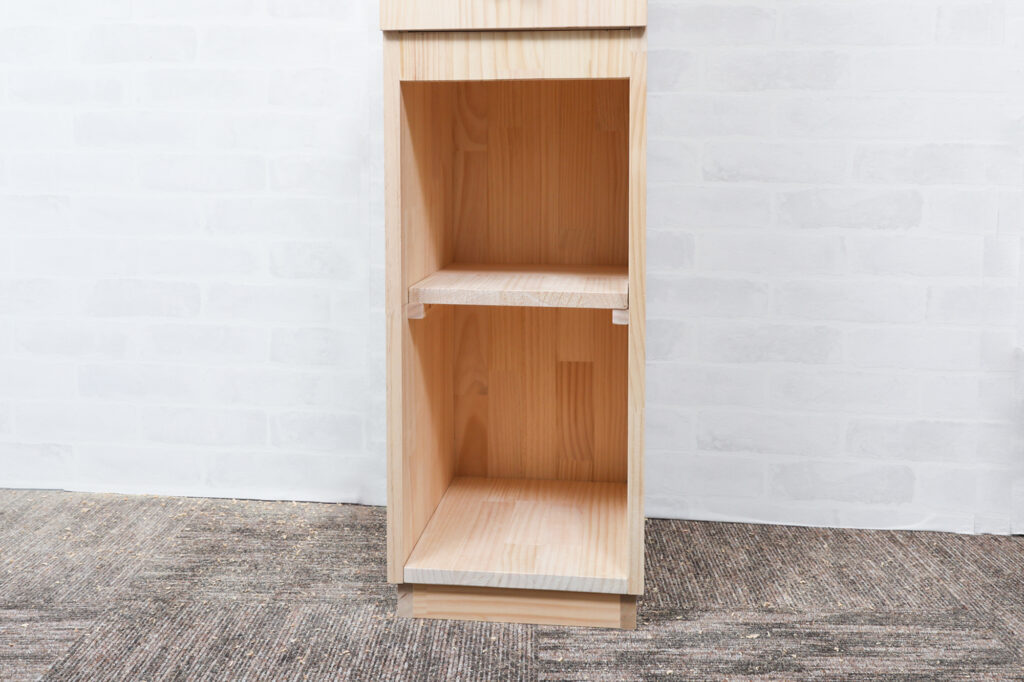 すき間収納ラックの作り方