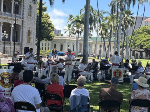 Royal Hawaiian Bandの無料コンサート