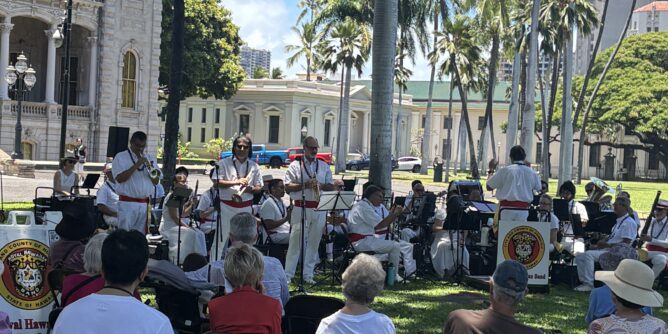 Royal Hawaiian Bandの無料コンサート