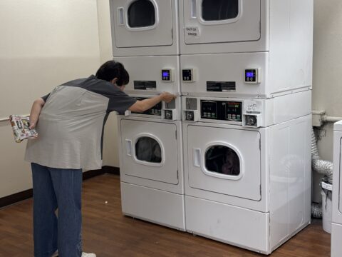 ホテルのランドリー