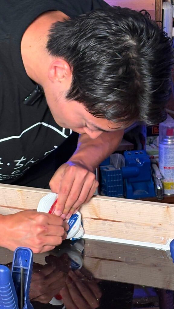 だいちん家の撮影中｜山口大地さんと工房でDIYトーク