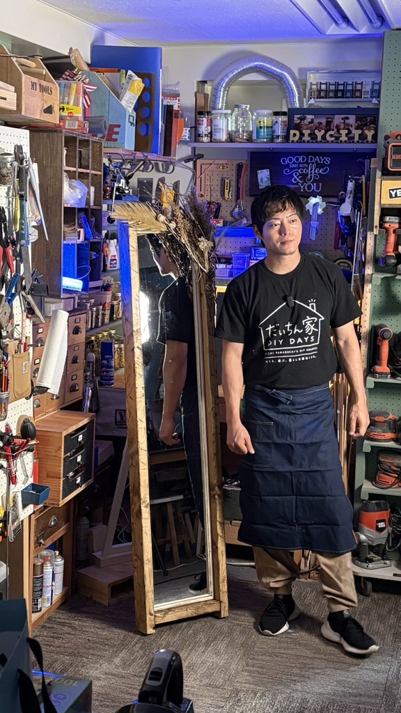 だいちん家の動画撮影!山口大地さんがDIYに挑戦