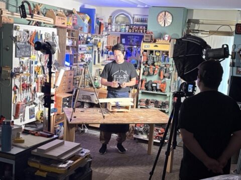 だいちん家の動画撮影！山口大地さんがDIYに挑戦