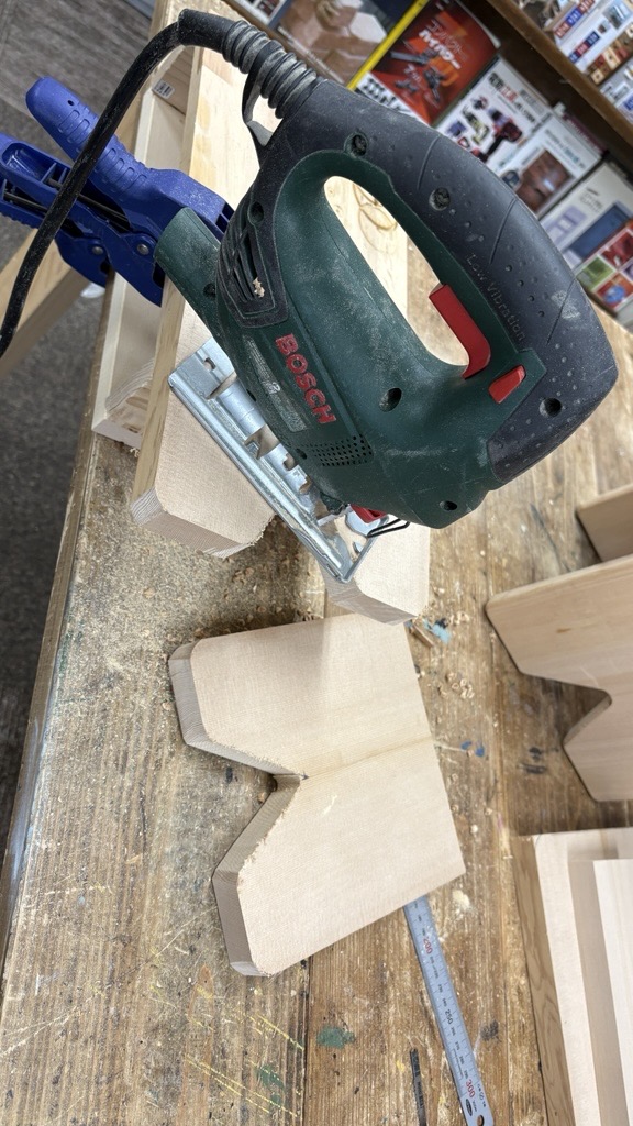 釘を使わないお風呂の椅子作り|木工DIYのアイデア
