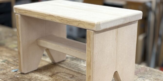 釘を使わないお風呂の椅子作り｜木工DIYのアイデア
